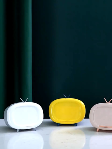 Kotak Tissue Model Tv 3 in 1 Multifungsi Penyangga Handphone dan Frame 9AF05