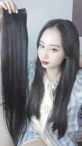 Kẹp phím tóc người thật tự nối tại nhà với 1 phím 3 khoá kẹp tự nối tại nhà