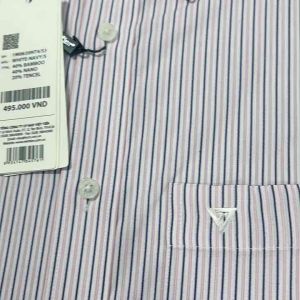 Áo sơ mi viettien ngắn tay lai bầu (1M0639)