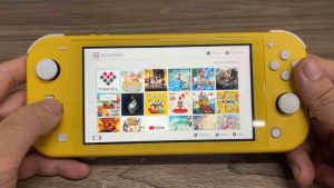 Máy Chơi Game Nintendo Switch Lite Cài Sẵn Game Đầy Đủ Phụ Kiện