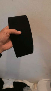 PROMO! ecer songkok hitam spon+kaen hitam pilihan tebal berkualitas termurah