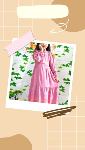 Gamis Anak Perempuan Usia 2-11 Tahun Bahan Woolpeach Kualitas Bagus