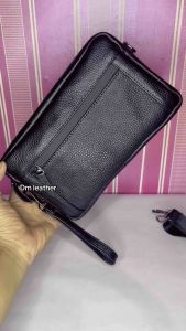 Clutch handbag kulit sapi Waterproof JML polos