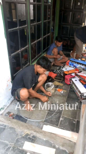Miniatur Bus Hadiah Ultah Anak PO.SJM TRANS RATU MAHER Kado Untuk Anak Kesayangan