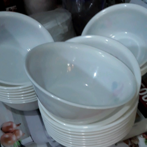 Mangkuk ayam/mangkuk bakso/mangkuk bubur plastik uk 7dm