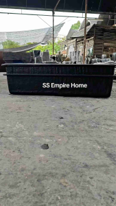 NEX 10 x5x1.5 Black Fiberglass Fish Tank Water Pond Aquarium Heavy Duty Kolam Ikan Tangki Air Akuarium Arowana Koi