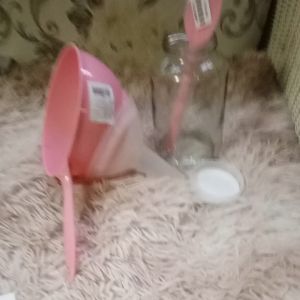 ชุดเลี้ยงคีเฟอร์ เกรดพรีเมียม 2in One ช้อนซิลิโคน โหล ชูดกรองกรวย