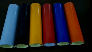 Nikkalite brand Reflective Vinyl as Advertising material printable ecosolvent
