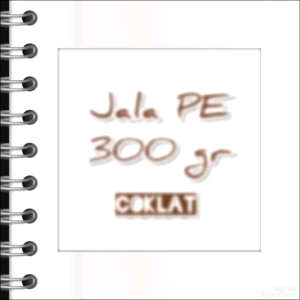 benang rajut jala (doily yarn) PE 300gr