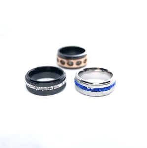 Cincin Titanium Fashion Pria Anti Karat - Shine | Aksesoris