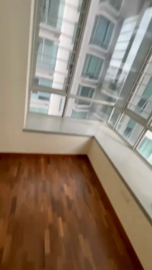 Customize storage bed frame with cabinet for window bay