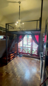 Loft bed /ceiling loft bed customize