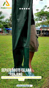 COD SEPATU BOOT BOT BOOTS SAWAH PETANI ANTI KEONG LUMPUR PANJANG KARET