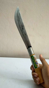 เครื่องด่วนดอกเบี้ย มีดแม้ปลายแหลมและ มีดโต้ปลายแหลมเหล็กแหนบด้ามไม้