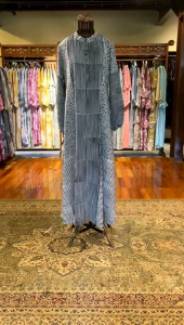 Anya Dress Rayon Busui by Dian Pelangi LIMITED EDITION Busana Muslim Baju Maxi Gamis Abaya Kaftan Gaun Outfit Casual Formal Pesta Pernikahan Kondangan Wanita Hijaber Cantik Anggun Modis Modern Elegan Mewah Model Korea Terbaru Motif Batik Cap Kekinian