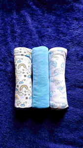 Bedong Bayi Ukuran Jumbo 110 x 90 cm Bahan Kaos / Pernel Baby Newborn Katun / Perlak Baru Lahir