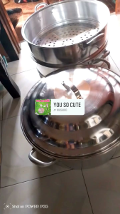 52CM  JUMBO COD 3LAYER STEAMER FOOD BIGSIZE & HEAVYDUTY