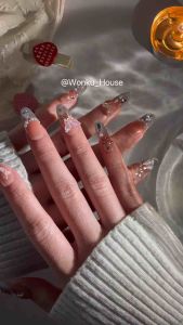 Pakai Kuku Handmade Penuh – Siri Kupu-Kupu Kristal 6 - Dilengkapi dengan Kit Alat Lengkap / 100% Handmade Wearable Nails – Crystal Butterfly Series 6 ✨ - Comes with Full Tool Kit