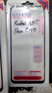 Kính ép liền keo Xiaomi Poco C40 Redmi 10C zin