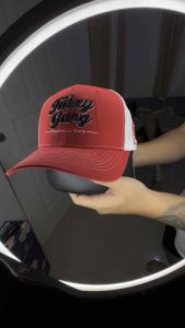 Red White Trucker Cap