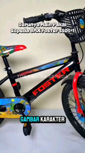 PROMO Sepeda BMX Anak Laki Laki Foster 18 Inch