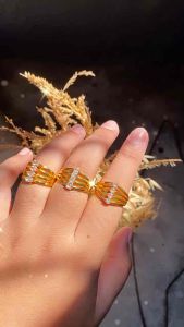 Cincin Dewasa Permata Tiga Xuping CXB222