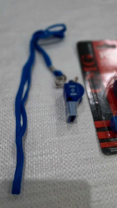 Fox 40 Whistle Blue with Lanyard and Mouth Grip in 2s
