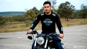 Kaos Premium Harley Davidson Uniseks Lengan Panjang Cotton Combed 24s Premium
