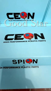 Spion Winglet Ceon Stang Versi Kaca Cembung Full CNC Aluminium