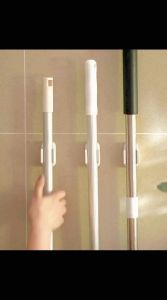 Toothbrush Holder Clip Mop Electric Toothbrushes Holder Bathroom Organizer Face Wash Tube Clipper wall mount Counter Shelving Storage Hook