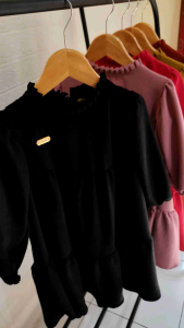 Gamis Anak Perempuan Crinkle Terbaru Model ARUMI Dress