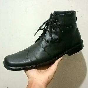 KHABITTA: Sepatu PDH Kulit Security, Dinas Kerja & Formal TNI Polri