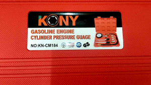 KONY ชุดวัดกำลังอัดเครื่องยนต์เบนซิน วัดแรงอัดกระบอกลูกสูบเครื่องยนต์ KN-CM184