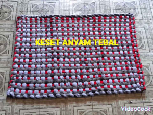 KESET ANYAM TEBAL/KESET LANTAI/KARPET/KESET KAKI