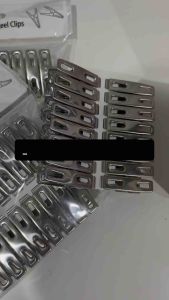 คลิปหนีบผ้าDIYแบบสแตนเลส และ แบบพลาสติก