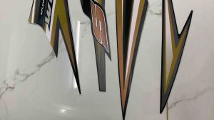 Bộ tem honda Wave S 110 màu đen đời 2010 hàng nhập Thái Lan chất lượng cao dành riêng cho dòng xe nà y tem màu sắc cực đẹp và bềngiá bán cực tốt bán lẻ như bán sỉ