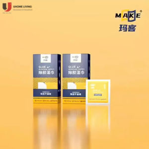 [Local Seller] Glue remover wipes Adhesive marking remover cleaner sheet Sticker label removal cleaning wet wipes
