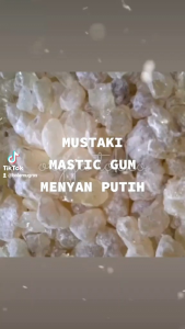 KEMENYAN BAKAR WANGI MENYAN PUTIH SUPER MUSTAKI MASTIK MASTIC 100gr