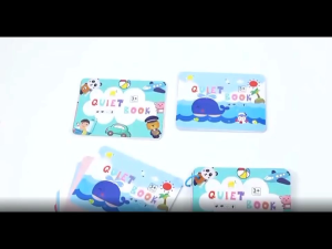 Quiet book Montessori educational toys for kid buku aktivitas anak