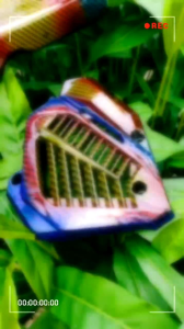 CARBON TWOTONE VARIO 125/150 SATU SET TUTUP KIPAS RADIATOR DAN TAMENG KNALPOT