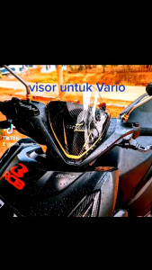 Visor Windshield Vario All New 125/150 Jenong Carbon Motif 2018/2019/2020