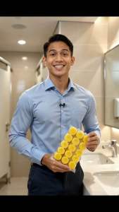 1kg DOUBLE FRESH 香精丸Para Block Toilet Deodorizer/toilet block/tandas perwangi/deo block/deodorant/parablock/tahan lama/tandas blow block