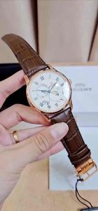 ĐỒNG HỒ NAM CHÍNH HÃNG ORIENT RA-AK0007S10B Automatic Sun and Moon Gen 3 Size 42.5mm Phong Cách Sang Trọng Và Độc Đáo