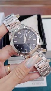 ĐỒNG HỒ NAM CHÍNH HÃNG Citizen BM7600-81E Eco-Drive Black Dial Silver Stainless Men Watch