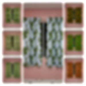 Amandas Window Curtain |Afforable Printed Floral Window Curtain (72x60 inches)Good for room and window decorations
