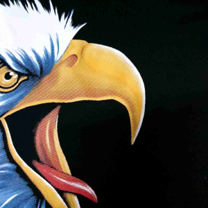 3D เสื้อฮาเลย์ ลายนก Righteous Ruler ผ้าบาง ไม่มีตะเข็บ ผู้ชาย ผู้หญิง ฝ้าย Man Clothing