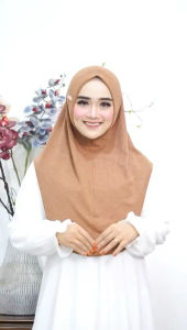 Enzi Hijab/Bergo Instan Non Ped Knit by Daura Gama