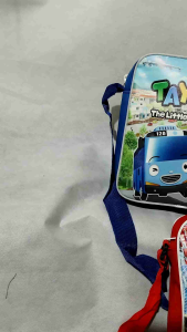 tas slempang anak anak karakter super hero ( S K L )