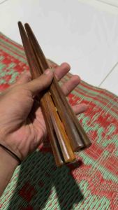 once pipa cangklong marlin panjang 25cm up warna natural padat awet dan kokoh