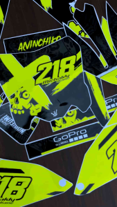 Skotlet motor fullbody CRF 150L Aksesoris Motor keren - Decal Stiker Honda CRF 150 L